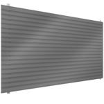 steel single skin cladding in horizontal position
