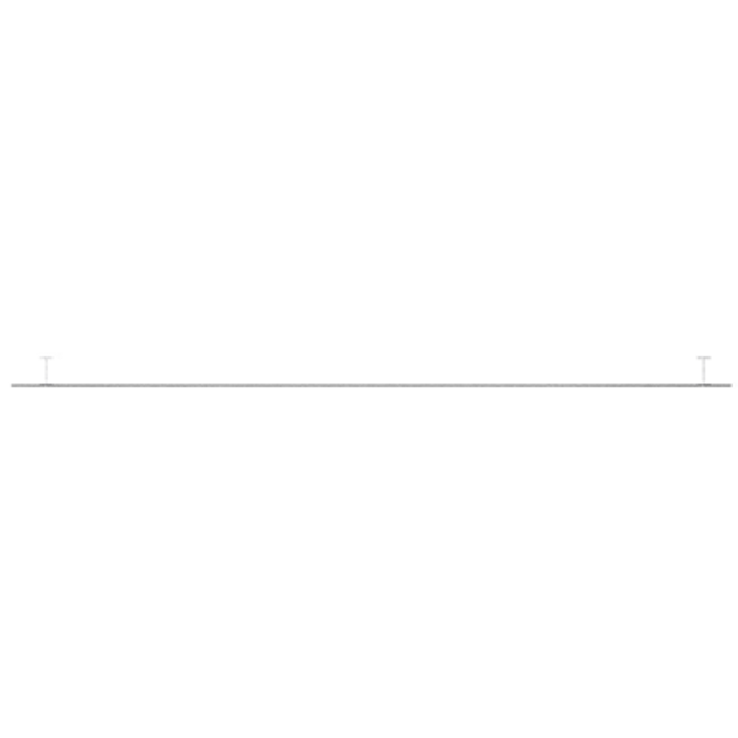 Steel single skin cladding in horizontal position