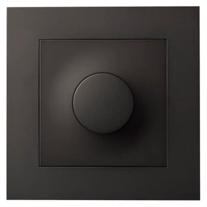 Dimmer 315GLE PLUS flush BLK RAL9005