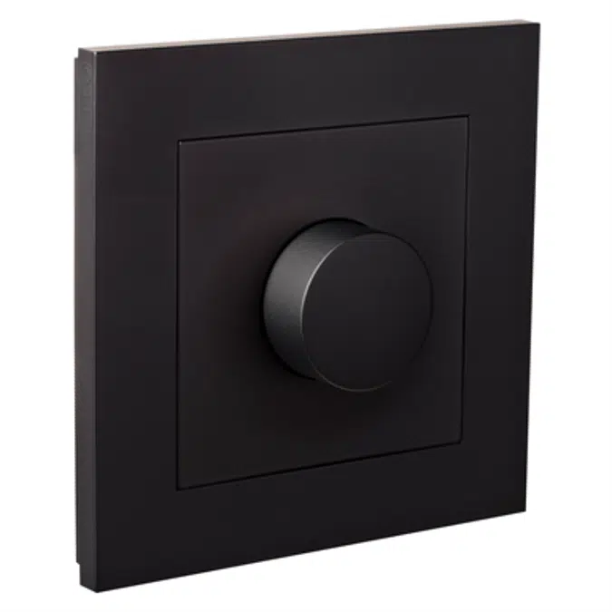 Dimmer 315GLE PLUS flush BLK RAL9005