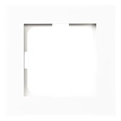 Image for PLUS 1-gang frame PW RAL9010