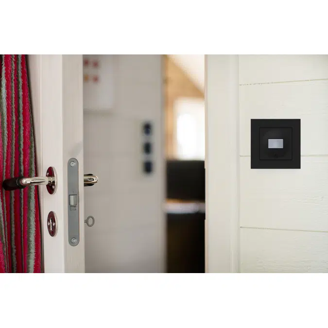 PLUS movement sensor 160 degrees 10A BLK RAL9005