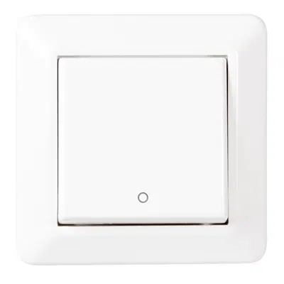 kép a termékről - 2-pole switch RS16 flush PW RAL9003