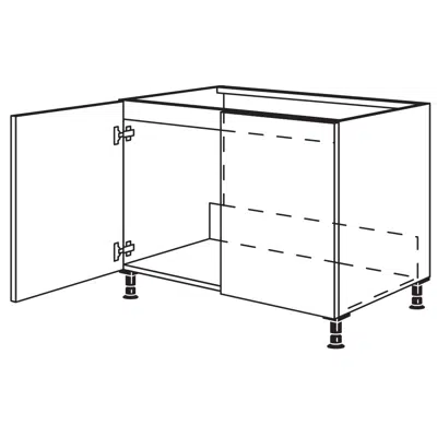 obraz dla Noblessa Base units SPUD 2 DOORS