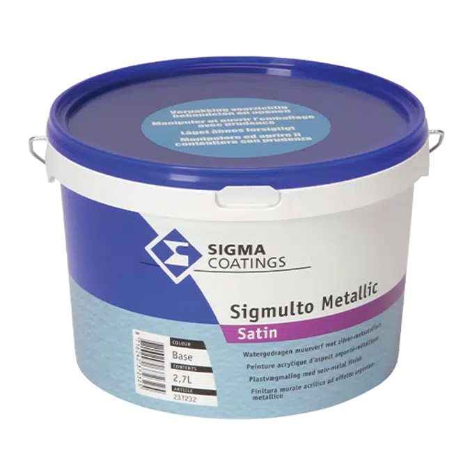 SIGMA SIGMULTO METALLIC effect paint