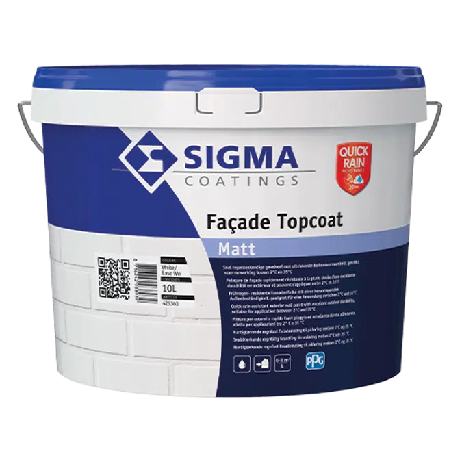 SIGMA FACADE TOPCOAT MATT façade