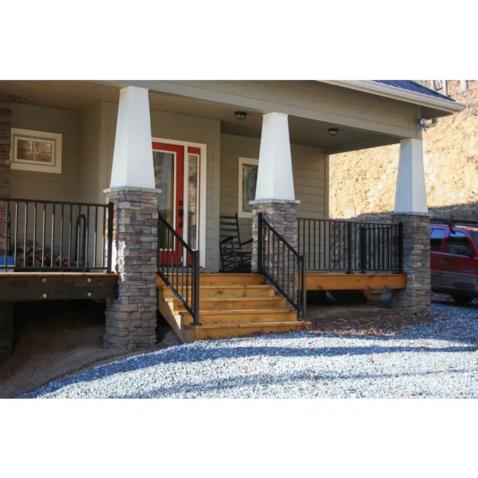 Tuscany Aluminum Deck Railing