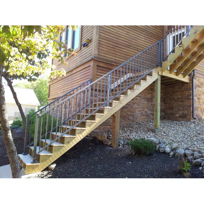 Tuscany Aluminum Deck Railing