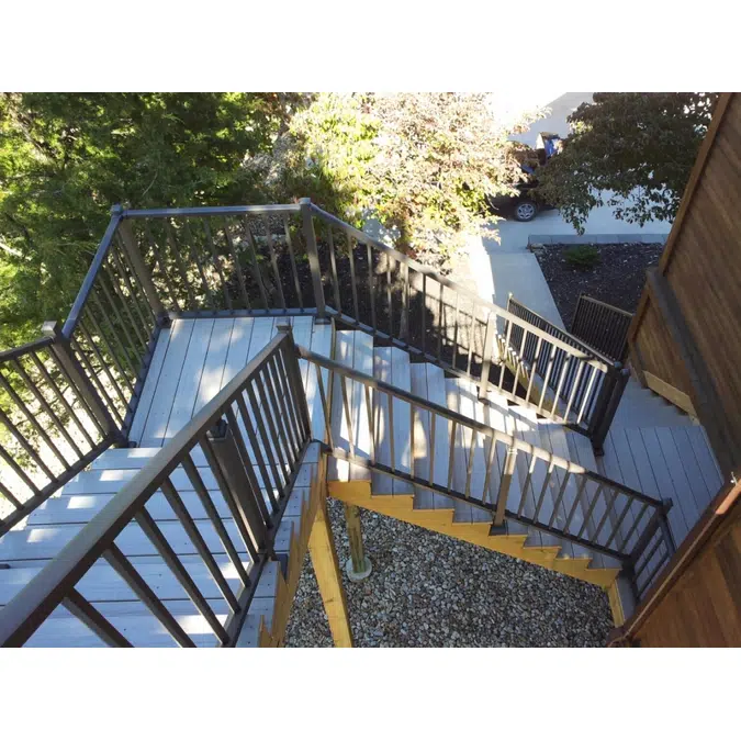 Tuscany Aluminum Deck Railing