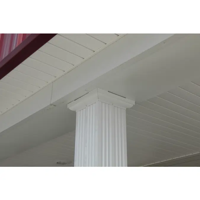 BIM objects Free download! Fluted Square Aluminum Porch Columns BIMobject