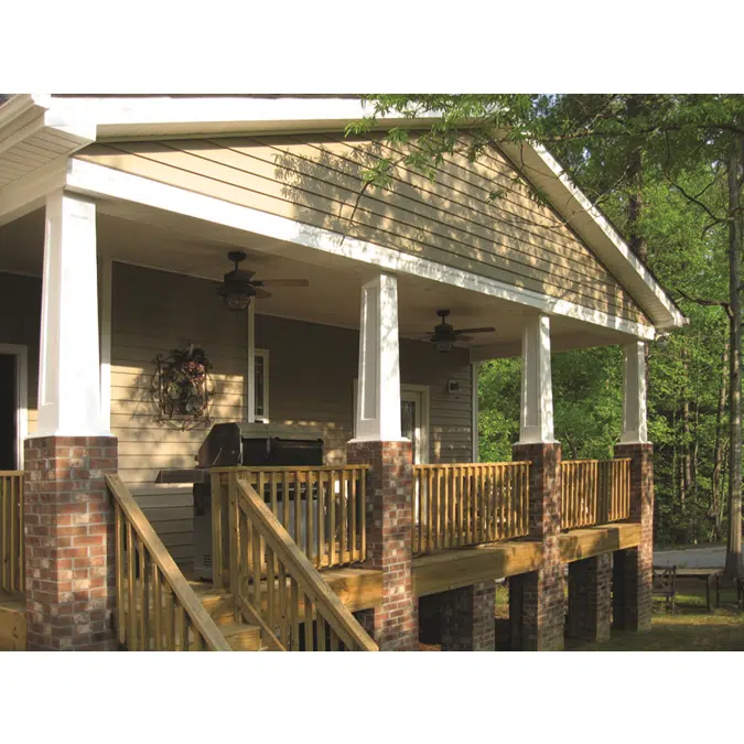 Composite Craftsman Porch Columns