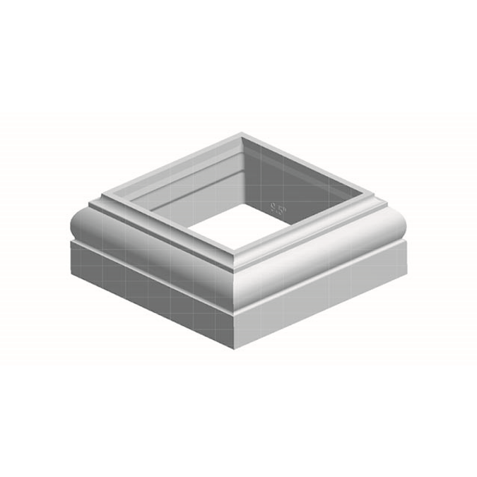 BIM objects Free download! Fiberglass Porch Columns BIMobject