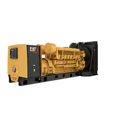 画像 3516 (60 Hz) Upgradeable 1450-1750 eKW Diesel Generator Set