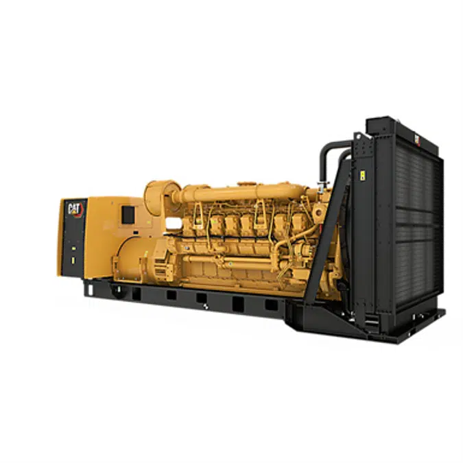 3516 (60 Hz) Upgradeable 1450-1750 eKW Diesel Generator Set