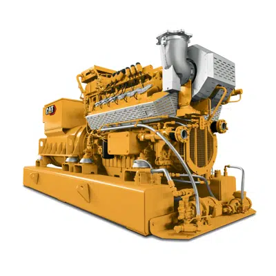 画像 CG132B-12 (60Hz) 600 kW Gas Generator Set