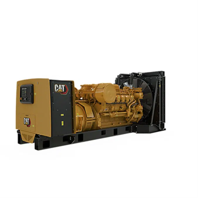 3512B (60 Hz) Upgradeable 1230-1500 ekW Diesel Generator Set