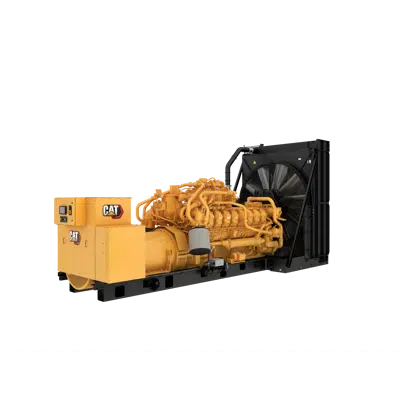 画像 G3516 (60 HZ) 1000 - 1500 kW Gas Generator Se with Fast Response 