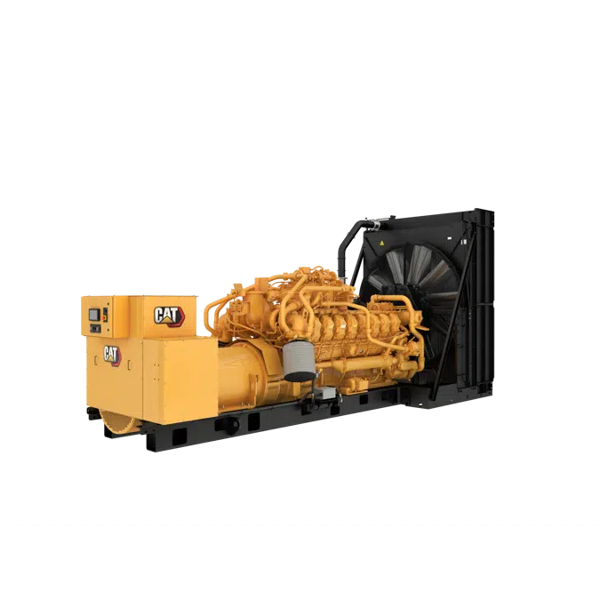 G3516 (60 HZ) 1000 - 1500 kW Gas Generator Se with Fast Response 