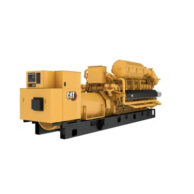 G3520H (50Hz) 2500ekw Natural Gas Generator Set için görüntü