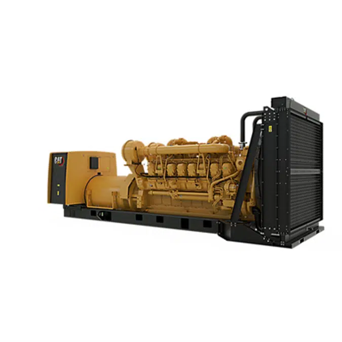 3516B (60 Hz) Upgradeable 1640-2000 ekW Diesel Generator Set