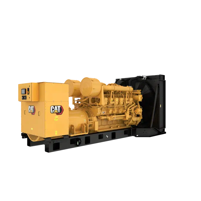 3512B (60 Hz) 1230-1500 ekW Diesel Generator Set