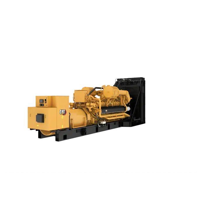 G3520 (60Hz) 2000-2500 kW Gas Generator Set with Fast Response