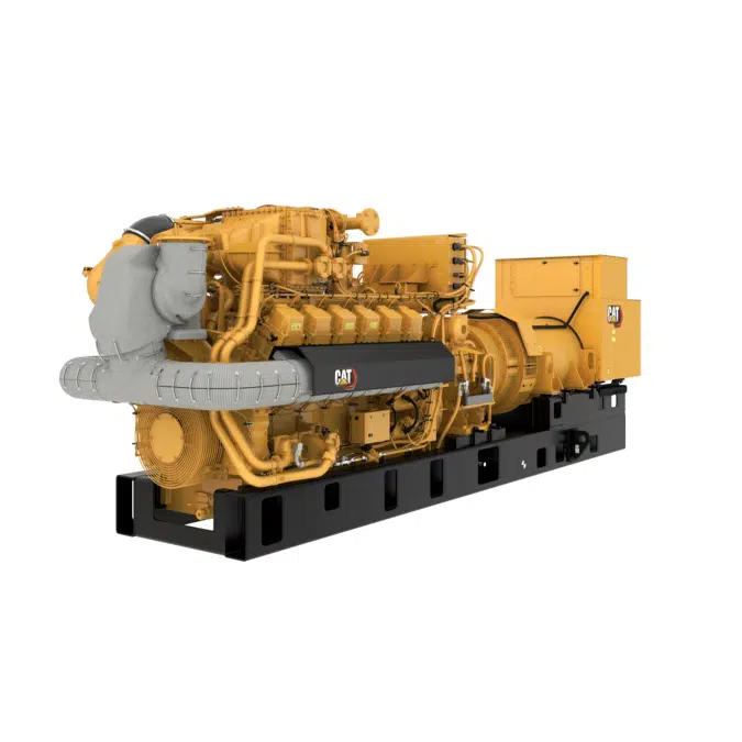 G3512H (60 HZ) 1500 ekW Natural Gas Generator Set