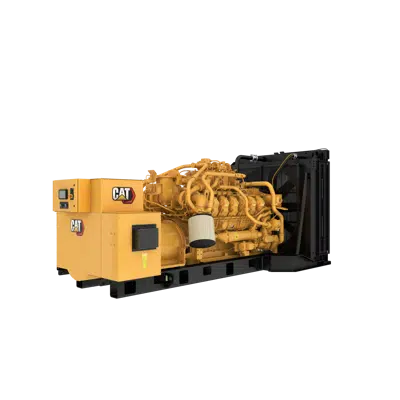 Зображення для G3512 (60 HZ) 750-1000 kW Gas Generator Set  with Fast Response 