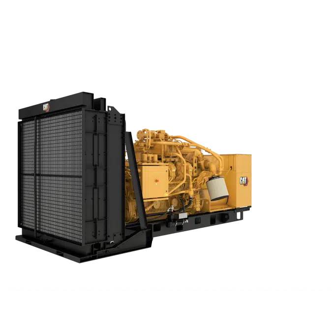 G3512 (60 HZ) 750-1000 kW Gas Generator Set  with Fast Response 