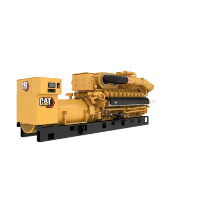 画像 G3520K (50Hz) 2541 ekW Natural Gas Generator Set