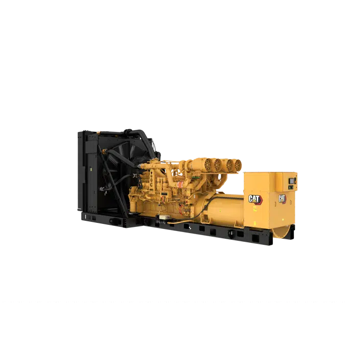 3516E (50 Hz) 3000-3500 kVA Diesel Generator Set