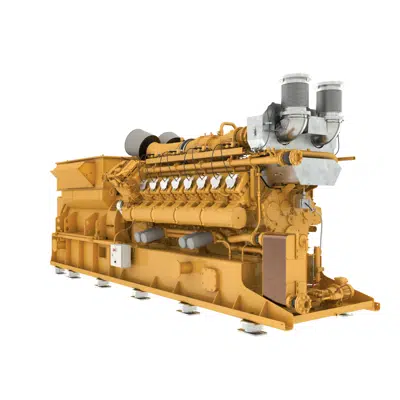 CG170B-16 (50Hz) 1840 kW Gas Generator Set için görüntü