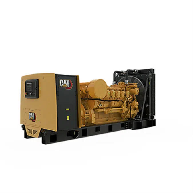 3512 (50 Hz) Upgradeable 1000-1400 kVA Diesel Generator Set