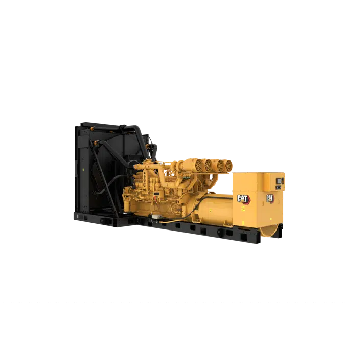 3516E (60 Hz) 2500 - 3000 ekW Diesel Generator Set