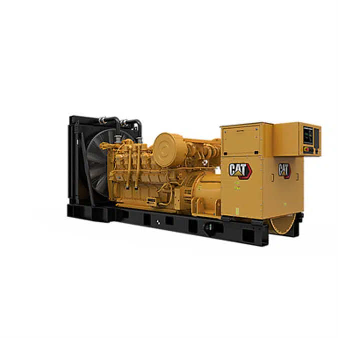 3512 (50 Hz) 1000-1400 kVA Diesel Generator Set