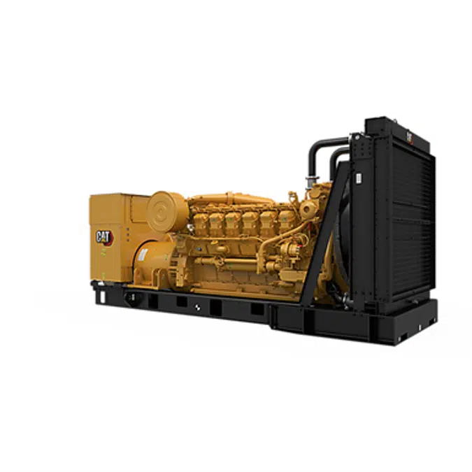 3512 (50 Hz) 1000-1400 kVA Diesel Generator Set