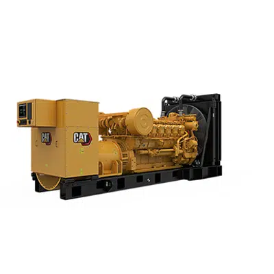 3512 (60 Hz) 890-1250 ekW Diesel Generator Set图像