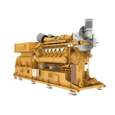 CG170B-12 (50Hz) 1380 kW Gas Generator Set için görüntü