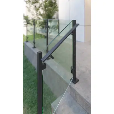 Image for EAC Elite Posts - F1 Frameless Series - Glass Railing 