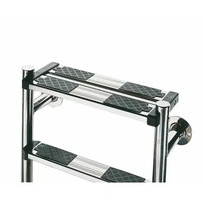 изображение для Split ladder - Bottom half 1 LUXE step + 1 double safety step for pool