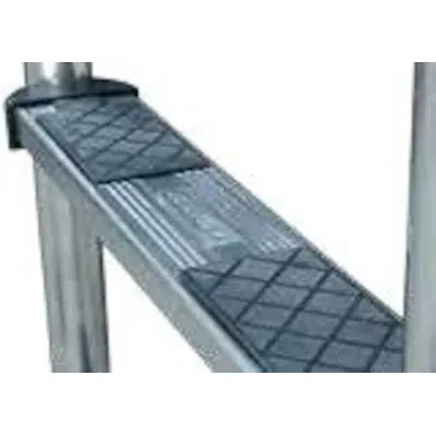 Image for Split ladder 4 LUXE steps for pool