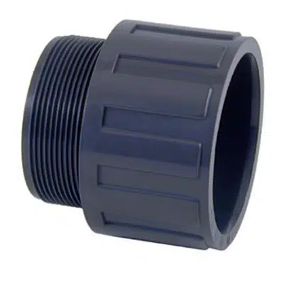 Image for ADAPTOR BUSH PVC FEMALE SOLVENT SOCKET x BSP MALE THREADED