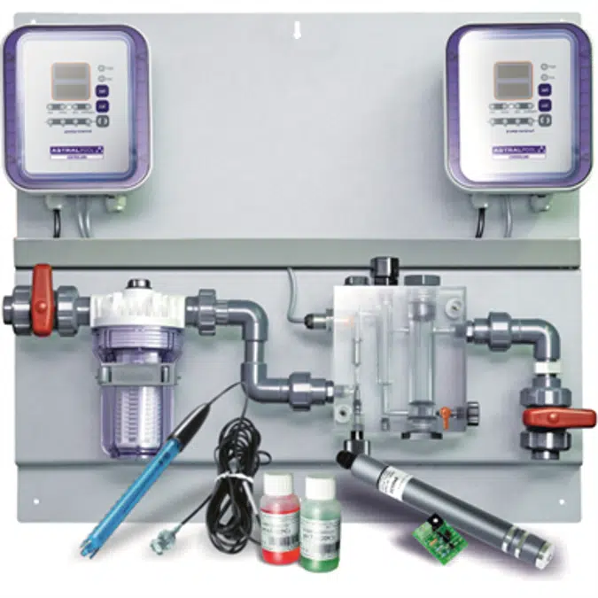 Control & Regulation AP PR-200 pH/Cl2 + integrated KIT TRI