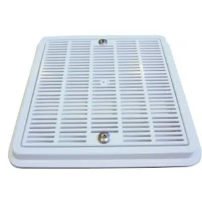 Image for Drainage grating with plastic grating 410 mm x 410 mm for pool