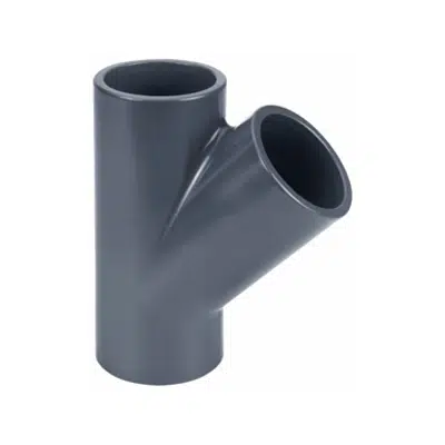 obraz dla 45º TEE PVC-U SOLVENT SOCKET