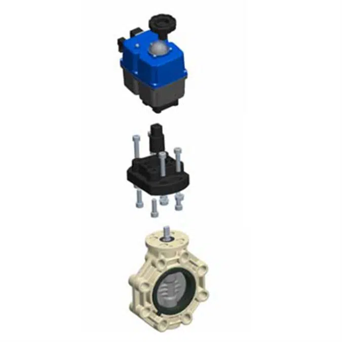 ELECTRIC ACTUATOR BUTTERFLY VALVE