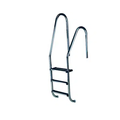 imagen para Escalera estándar asimétrica para piscinas