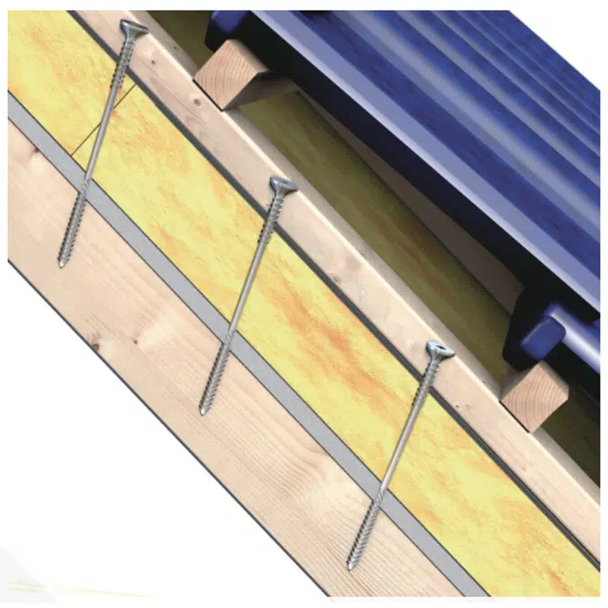 Particleboard screw EASYfast ISO