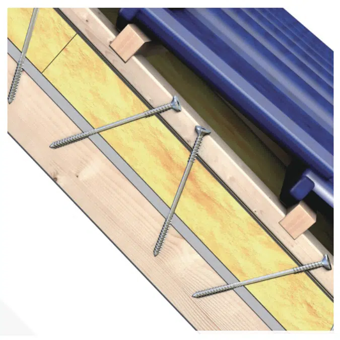 Particleboard screw EASYfast ISO