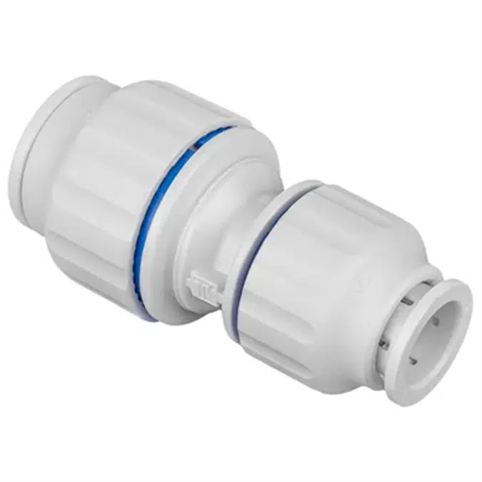 Polybutylene Push-Fit Reducing Coupler - 22 x 15mm - 36061